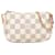 White Louis Vuitton Damier Azur Mini Pochette Accessoires Handbag Cloth  ref.1389215