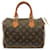 Brown Louis Vuitton Monogram Speedy 25 Boston Bag Leather  ref.1389236