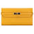 Cartera clásica amarilla Hermès Epsom Kelly Amarillo Cuero  ref.1389249