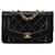 Black Chanel Small Lambskin Diana Flap Crossbody Bag Leather  ref.1389266