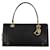 Bolsa de couro de bezerro Dior preta Lady Dior East West Shopper Preto  ref.1389309