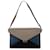 Céline Brown Celine Tricolor Leather Diamond Shoulder Bag  ref.1389313