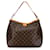 Braune Louis Vuitton-Einkaufstasche „Delightful PM“ mit Monogramm Leder  ref.1389323