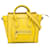 Luggage Céline Cartable cabas jaune Celine Nano Cuir  ref.1389330