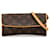 Brown Louis Vuitton Monogram Pochette Twin PM Crossbody Bag Leather  ref.1389352