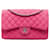 Pink Chanel Jumbo Classic Caviar Double Flap Shoulder Bag Leather  ref.1389362