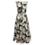 Robe bustier noire et multicolore Dolce & Gabbana à imprimé floral taille IT 38 Synthétique  ref.1389372