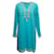 Aqua Dolce & Gabbana Robe à manches longues perlée taille US M Synthétique  ref.1389376