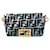 Bolso satchel con cinturón baguette convertible de nailon mini Zucca Fendi x Joshua Vides azul Lienzo  ref.1389381