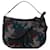Saddle Cartable sac de selle souple en denim camouflage Dior Peter Doig marron Cuir  ref.1389429