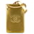 Gold Chanel CC Patent Phone Holder Crossbody Golden Leather  ref.1389435