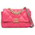 Chanel – Mittelgroße Umhängetasche „19“ aus Lammleder in Rosa Pink  ref.1389459