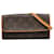 Brown Louis Vuitton Monogram Pochette Twin PM Crossbody Bag Leather  ref.1389489