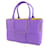 Petit sac cabas violet Bottega Veneta Arco Cuir  ref.1389503