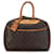 Brown Louis Vuitton Monogram Deauville Handbag Leather  ref.1389546