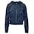 Navy & Black Nili Lotan Camo Print Reversible Sweatshirt Size US S Navy blue Synthetic  ref.1389602