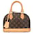 Bolso satchel Alma BB marrón con monograma de Louis Vuitton Castaño Cuero  ref.1389613