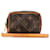 Custodia Wapity Trousse con monogramma Louis Vuitton marrone Pelle  ref.1389616