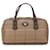 Sac de voyage marron Burberry Vintage Check Cuir  ref.1389629