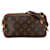Brown Louis Vuitton Monogram Pochette Marly Bandouliere Crossbody Bag Cloth  ref.1389632