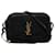 Black Saint Laurent Raffia Lou Camera Bag Leather  ref.1389638