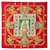 Red Hermès Hommage A Charles Garnier Silk Scarf  ref.1389651