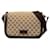 Beige Gucci GG Canvas Crossbody Bag Cloth  ref.1389652