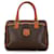 Céline Brown Celine Macadam Handbag Leather  ref.1389663