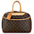 Brown Louis Vuitton Monogram Deauville Handbag Leather  ref.1389668
