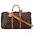 Bolsa de viagem marrom Louis Vuitton Monogram Keepall Bandouliere 50 Couro  ref.1389671