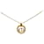 Gold Dior CD Logo Pendant Necklace Golden Gold-plated  ref.1389694