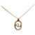 Gold Dior CD Logo Pendant Necklace Golden Yellow gold  ref.1389706