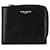Black Saint Laurent Leather Compact Wallet  ref.1389713