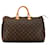 Brown Louis Vuitton Monogram Speedy 40 Boston Bag Leather  ref.1389719