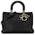 Black Dior Medium Diorissimo Satchel Leather  ref.1389781