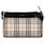 Brown Burberry House Check Canvas Crossbody Leather  ref.1389784