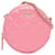Pink Chanel CC Quilted Lambskin Round Pearl Clutch with Chain Crossbody Bag Leather  ref.1389801