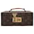 Beauty case vintage marrone Louis Vuitton per cosmetici Pelle  ref.1389843