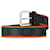 Cinturón Ace negro Louis Vuitton Damier Graphite Lienzo  ref.1389847