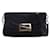 Black Fendi Zucca Mia Flap Crossbody Bag Leather  ref.1389874
