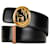 Black Hermès Horse Tree Emblem Leather Belt  ref.1389875