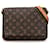 Bolsa de ombro com alça curta Louis Vuitton Monogram Musette Tango marrom Couro  ref.1389884