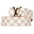 Cinto Louis Vuitton Damier Azur LV Iniciais Branco Lona  ref.1389888
