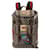 Mochila Gucci GG Supreme Courrier marrom Couro  ref.1389899