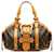 Braune Louis Vuitton-Monogramm-Theda-PM-Handtasche Leinwand  ref.1389955