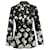 Blazer negro y multicolor con estampado floral de Alice + Olivia, talla US 4 Sintético  ref.1389960