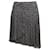 Vintage Black & Multicolor Chanel Spring/Summer 2004 Silk Printed Skirt Size FR 38  ref.1389961
