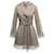 Kaki Elie Tahari Lasercut Trench Coat Taille US XS/S Synthétique  ref.1389964