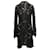 Vintage Black Chanel Spring/Summer 2004 Longline Knit Cardigan Size FR 38 Synthetic  ref.1389968