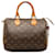 Brown Louis Vuitton Monogram Speedy 25 Boston Bag Leather  ref.1389974